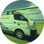 High-quality Westline Electricians Perth van parked outdoors, showcasing professional electrical service in Perth, Australia.